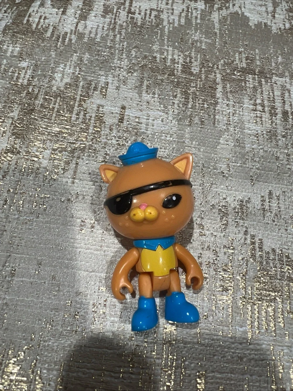 Fisher Price Octonauts Kwazzi Eyepatch Cat Mini Figure Meiomi 2010 - 3” Toy